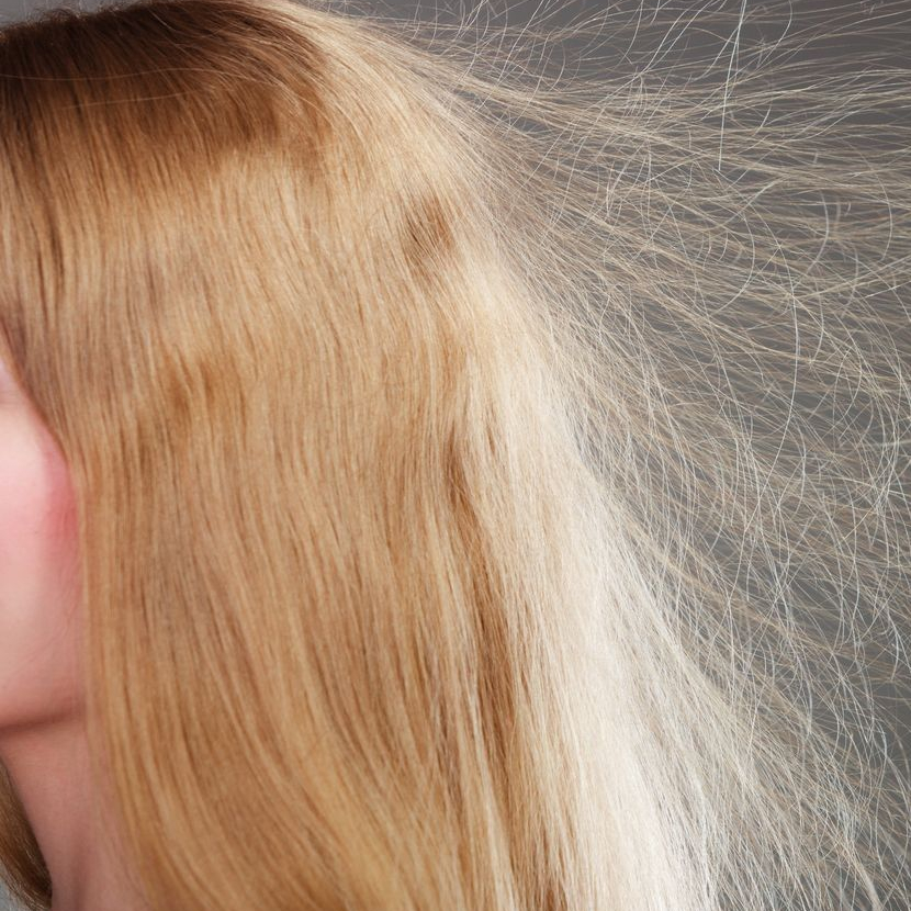 электризация волос - фото на sakwa.ru