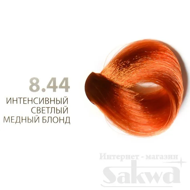 Крем-краска для волос № 8.44 интенсивный светлый медный блонд, 100мл Studio ЧЗ