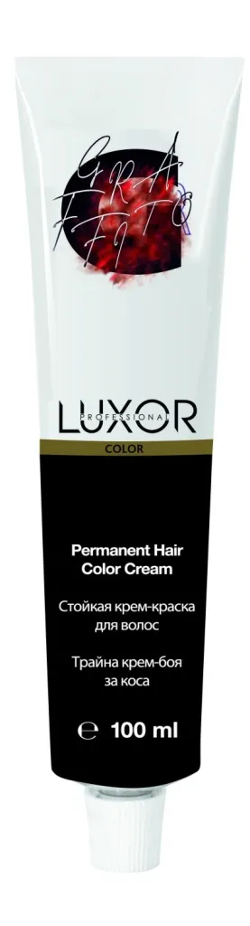 9.12 GR  Очень светлый блондин пепельный фиолетовый Стойкая крем-краска LUXOR Professional 100 мл ЧЗ