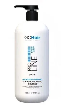Шампунь С активным увлажняющим комплексом для волос 1000мл GC HAIR, ЧЗ