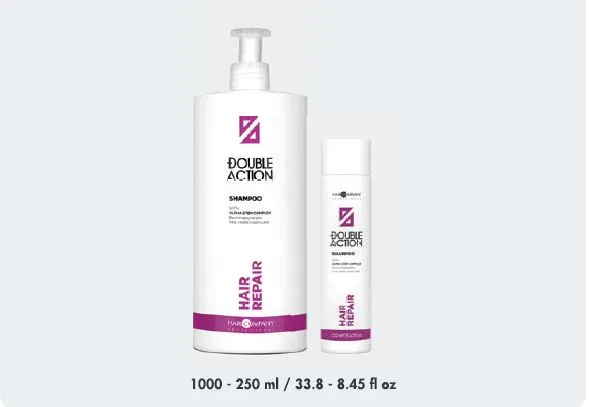 Шампунь восстанавливающий "HAIR REPAIR SHAMPOO" DOUBLE ACTION, 250 мл Hair company