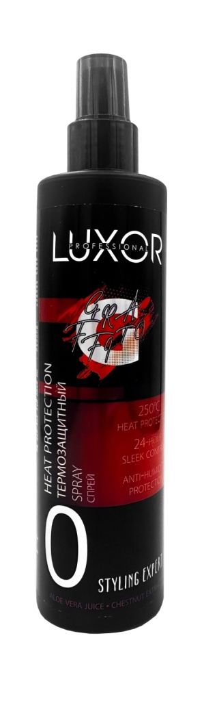 Термозащитный спрей для волос 250 мл. LUXOR Professional