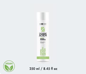 Восстанавливающий шампунь ДЕТОКС для волос DOUBLE ACTION, 250 мл Hair company