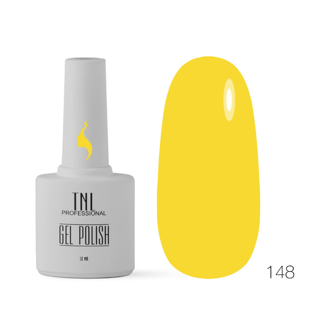 Гель-лак TNL 8 Чувств №148 - лимонный 10 мл