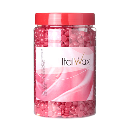 Воск горячий (пленочный) Роза гранулы 0.5кг ITALWAX