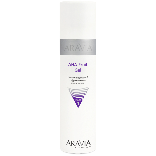 Гель очищающий с фруктовыми кислотами AHA - Fruit Gel, 250мл"ARAVIA Professional"