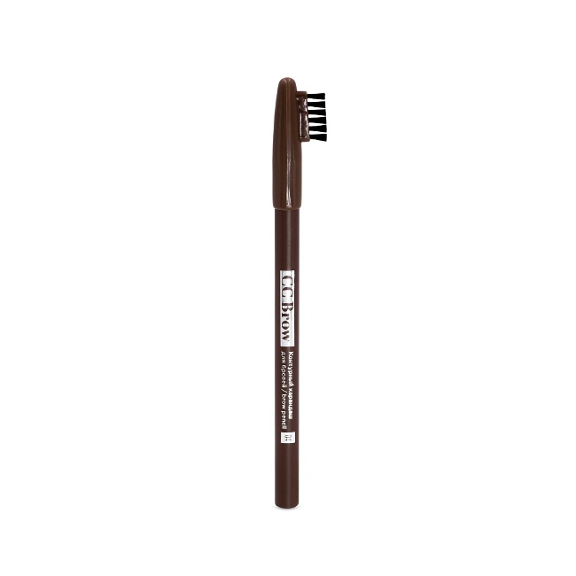 Контурный карандаш для бровей цвет 04 (коричневый) brow pencil СС Brow