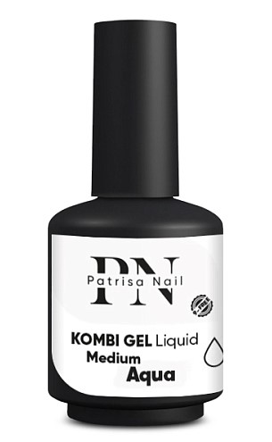 Kombi Gel Liquid Medium Aqua, 16мл Patrisa Nail