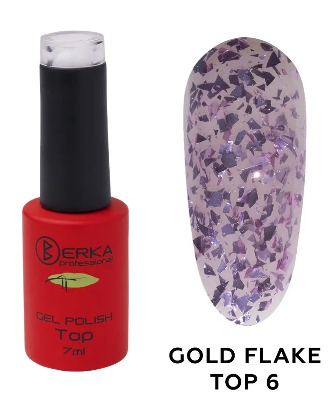 Топ Gold Flake №06 7мл Berka