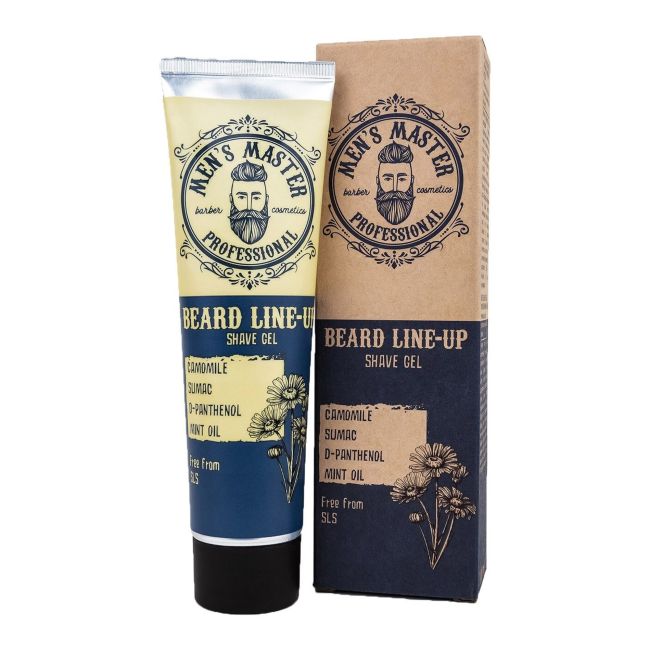 Гель для бритья для оформления линии бороды 100 мл. MEN’S MASTER