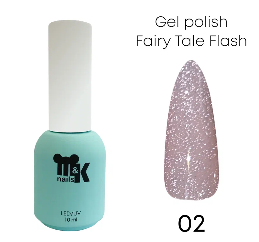 Гель-лак Fairy Tale №02, 10мл M&K nails