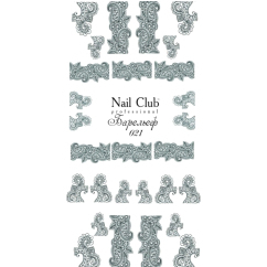 Трафарет для росписи Барельеф 021 Nail Club