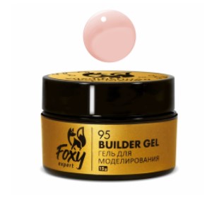 Гель для наращивания Builder gel №95, 15г FOXY expert