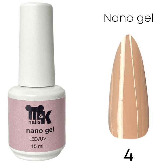 Гель Nano №04, 10мл M&K nails