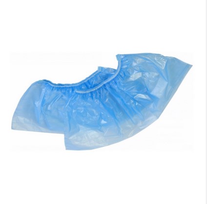 Бахилы п/э голубые "Выбор" (нормал) №50