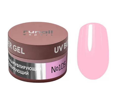 Гель моделирующий UV BUILDER GEL Runail Expert №105, 15г (105/15)