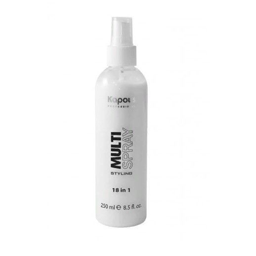 Мультиспрей для укладки волос 18 в 1 "Multi Spray" Styling 250мл Kapous ЧЗ