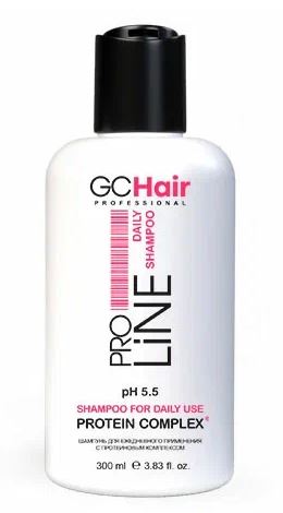 Шампунь Для ежедневного применения с протеиновым комплексом 300мл GC HAIR, ЧЗ