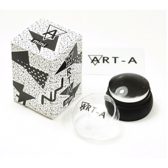 Штамп мини черный 3.5см + скрапер Art-A