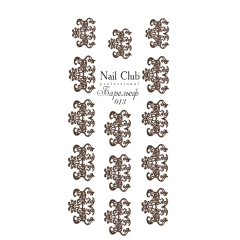 Трафарет для росписи Барельеф 013 Nail Club