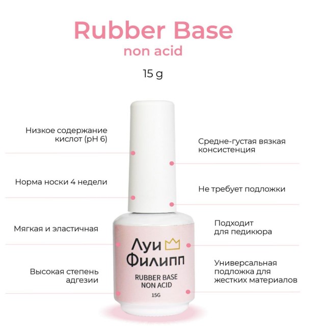 База Base Rubber non-acid 15гр Луи Филипп