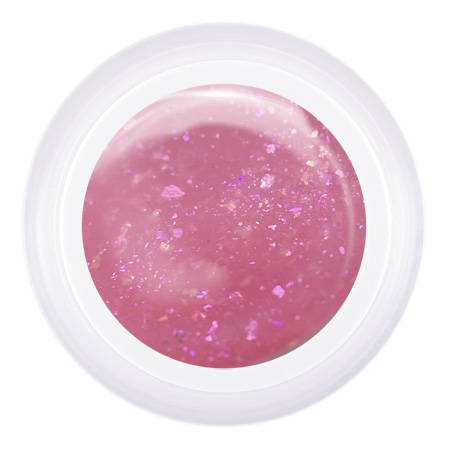 Deluxe Gel-pink opal моделирующий гель с опаловыми хлопьями, 15г Patrisa Nai