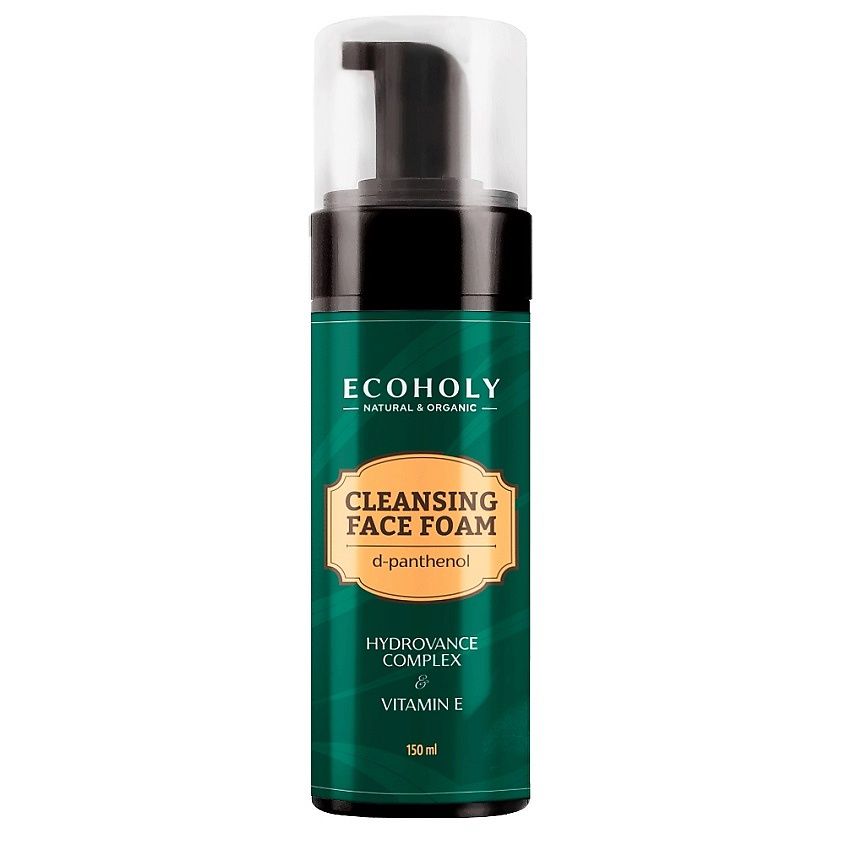 Пенка для лица с пантенолом, 150мл ECOHOLY
