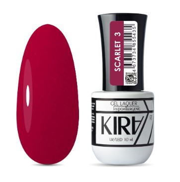 Гель-лак SCARLET 003 10 мл KIRA