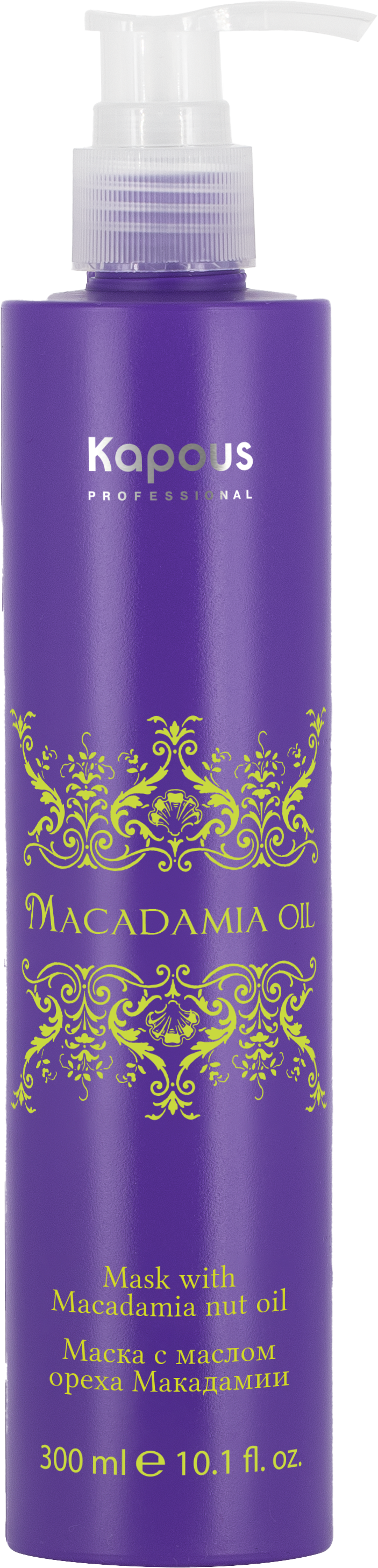 Маска для волос с маслом ореха макадамии Macadamia Oil 300мл Kapous