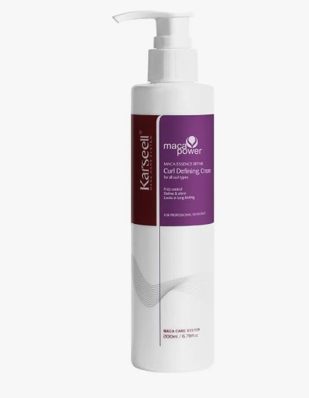 Восстанавливающий крем для кудрявых волос 200мл Karseell MACA ESSENCE REPAIR CURL DEFINING