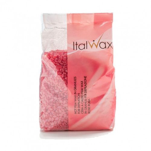 Воск горячий (пленочный) Роза гранулы 1кг ITALWAX ЧЗ