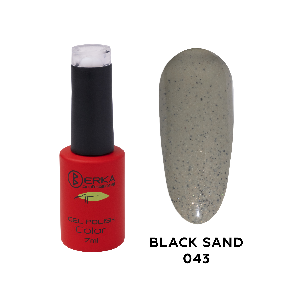 Гель-лак Black Sand №043 7мл Berka