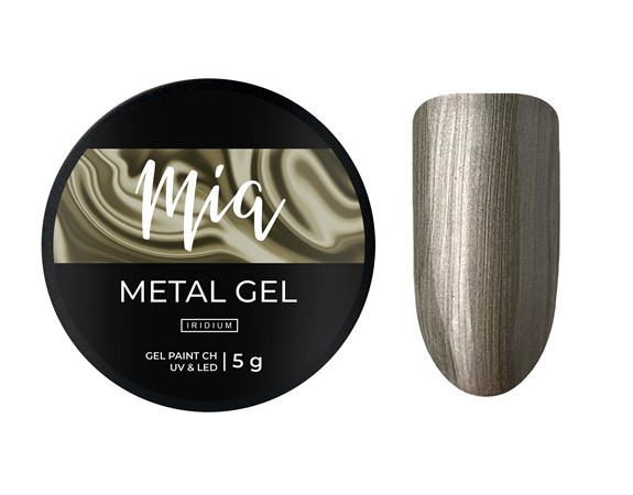 Гель Metal gel, Iridium Mia 