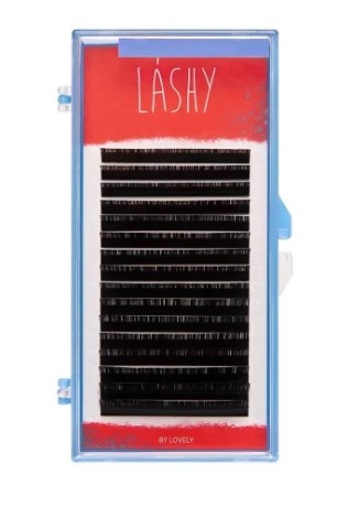 Ресницы черные МИКС LASHY 0.07/L/9-12мм (16 линий) Lovely