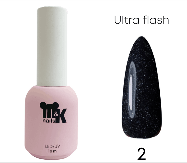 Гель-лак Flash Ultra №02, 10мл M&K nails