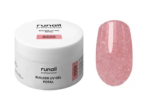 Моделирующий УФ-гель с поталью BUILDER UV GEL POTAL, 15 г №8555