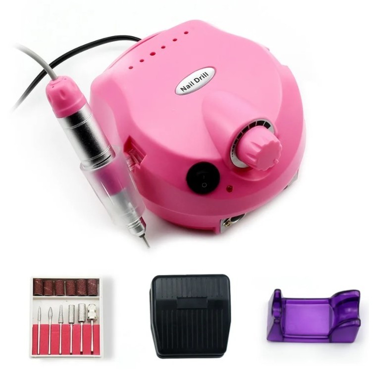 Машинка для маникюра/педикюра K202 розовая