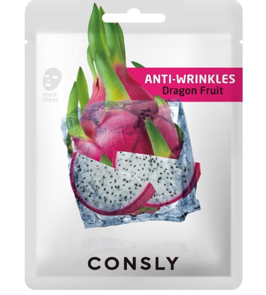 Маска тканевая антивозрастная с экстрактом драгонфрута 20 мл