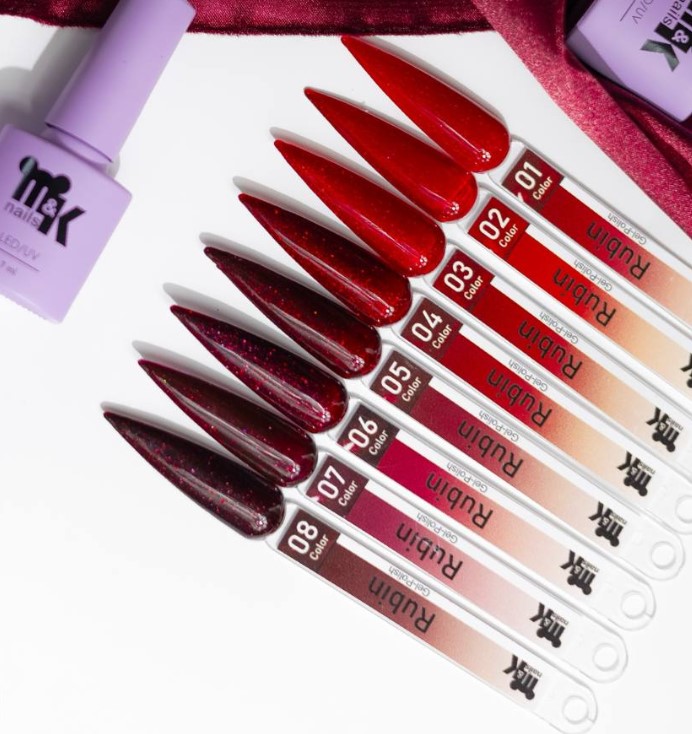 Гель-лак Rubin 05 07мл M&K 