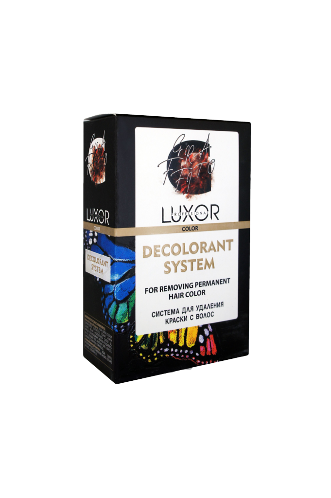 Система для удаления краски с волос 120 мл. LUXOR Professional