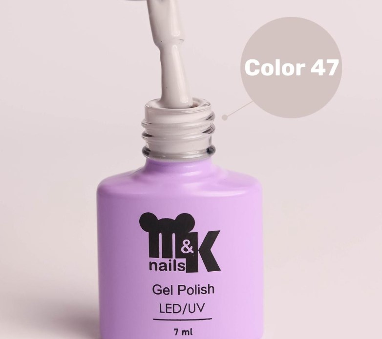 Гель-лак Color 47, 07 мл M&K