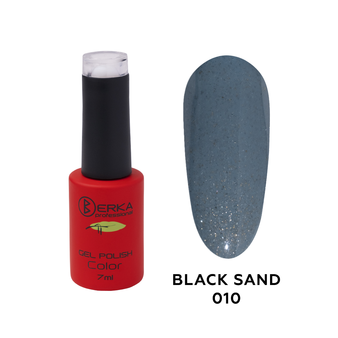 Гель-лак Black Sand №010 7мл Berka