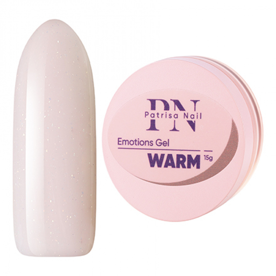 Гель Emotions Gel Warm камуфлирующий, 15г Patrisa Nail