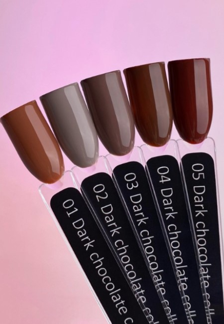 Гель-лак Dark Chocolate 05, 10мл Mia