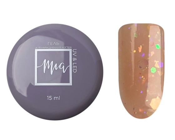 Гель для наращивания Moon gel 08, 15 мл