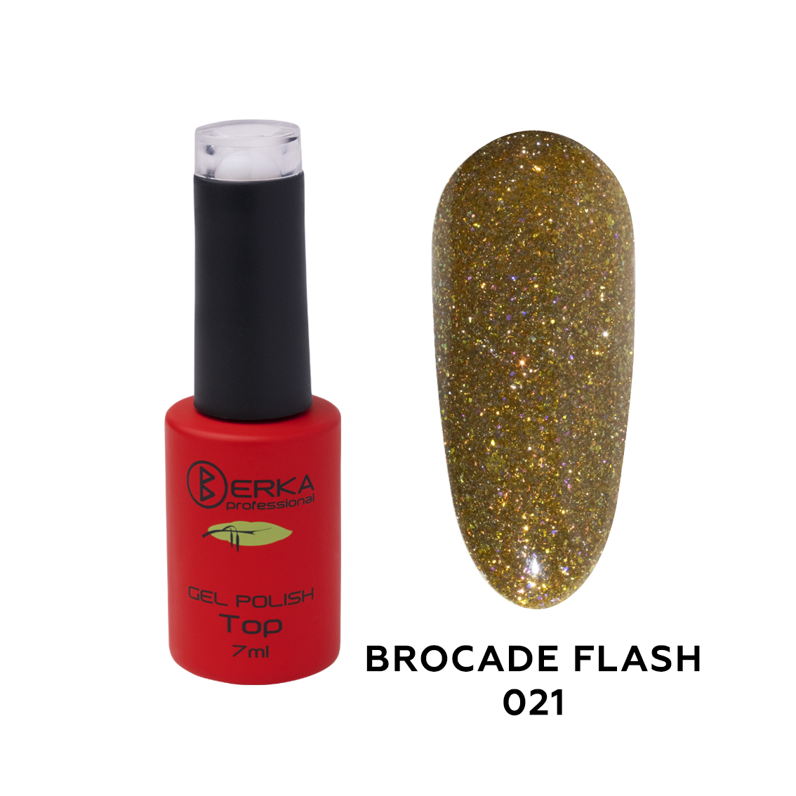 Гель-лак Brocade Flash №021 7мл Berka