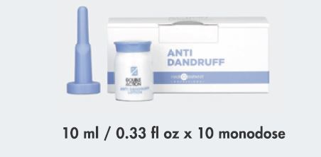 Лосьон против перхоти "ANTI DANDRUFF LOTION" DOUBLE ACTION, 10 мл x 10 шт Hair company