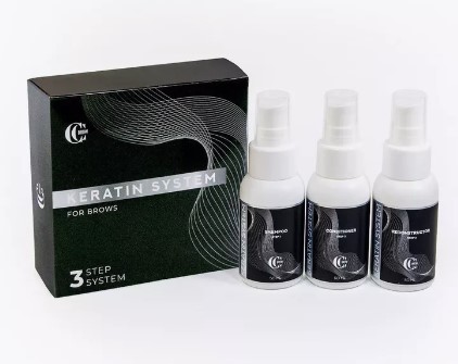 Набор для выпрямления бровей KERATIN SYSTEM (3 состава) CC Brow