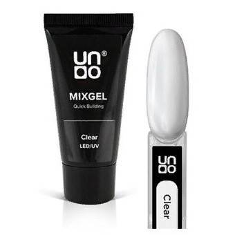 Полиакриловый гель MIXGEL прозрачный Clear, 30г Uno