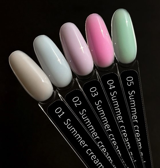 Гель для наращивания Summer cream gel 05, 15 мл Mia